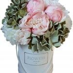 Flower box hortensje i peonie M
