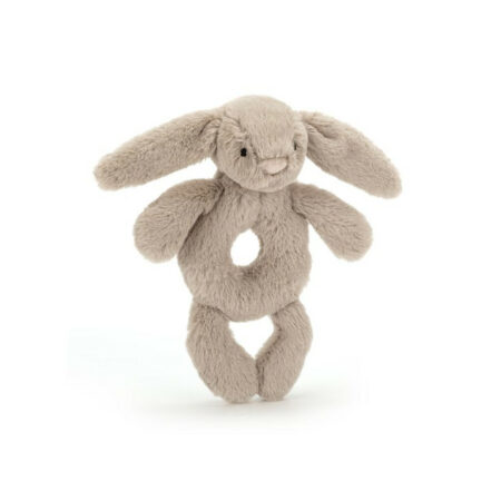 Jellycat grzechotka królik króliczek beżowy