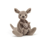 Jellycat kangur kangurzyca z małeństwem 37cm