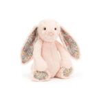 Jellycat króliczek królik pudrowy róż kwieciste uszy 31cm