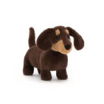 Jellycat pies jamnik brązowy Otto 13cm