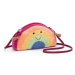 Jellycat tęcza kolorowa torebka na ramię