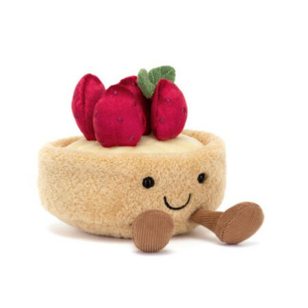 Jellycat ciastko tarta truskawkowa 11cm