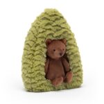 Jellycat maskotka leśny domek szałas miś 19cm