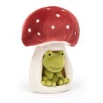 Jellycat maskotka leśny domek muchomor żabka 21cm