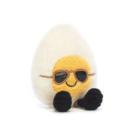Jellycat maskotka jajko luzak w okularach 14cm