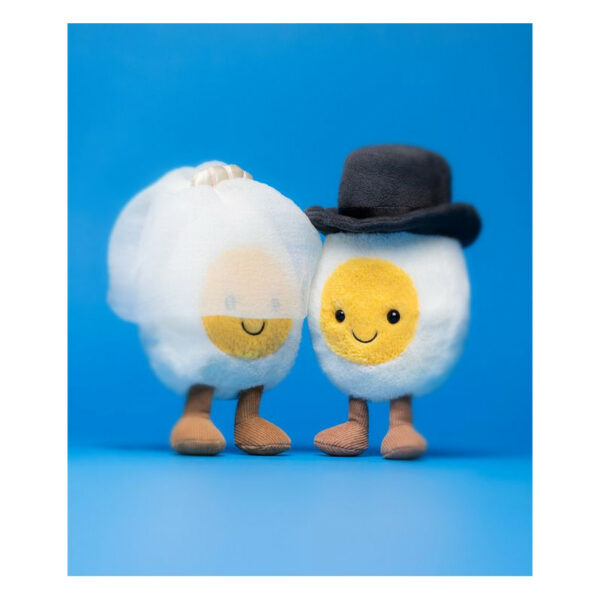 Jellycat maskotka jajko Panna młoda z welonem 14cm - obrazek 3