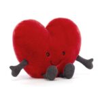 Jellycat maskotka serce czerwone 19cm
