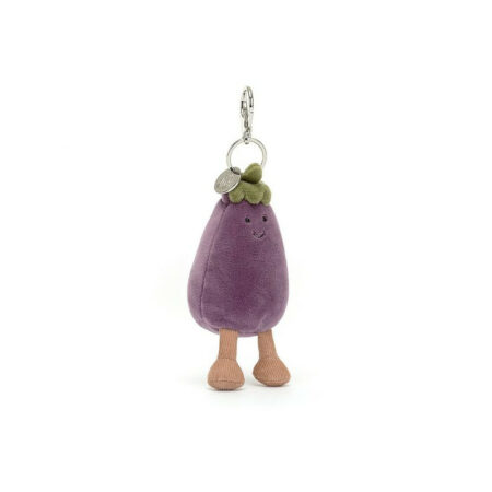 Jellycat pluszowy breloczek bakłażan