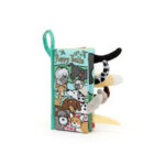 Jellycat książeczka sensoryczna dla dzieci "Puppy Tails"