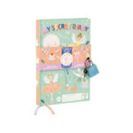 Floss&Rock pachnący pamiętnik z naklejkami baletnice