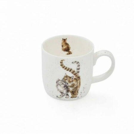 Royal Worcester kubek porcelanowy kotki koty