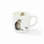 Royal Worcester kubek porcelanowy kot i mysz