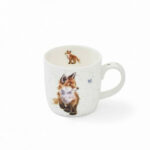 Royal Worcester kubek porcelanowy lis lisek