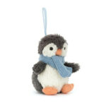 Jellycat maskotka pingwinek w szaliku zawieszka 10cm