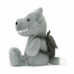 Jellycat maskotka wilk z plecakiem 22cm
