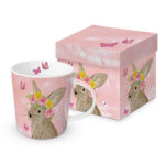 PPD kubek Wielkanoc porcelanowy zając zajączek królik w pudełku 350ml