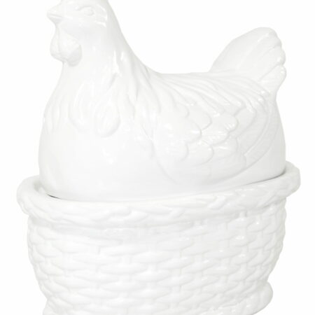 Pojemnik ceramiczny kura 25cm