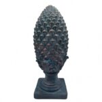 Figurka karczoch ozdobny niebieski 53cm