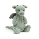 Jellycat maskotka smok miętowo-szary 50cm