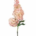 Bez lilak różowy silikonowe gumowe kwiaty 72cm