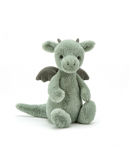 Jellycat maskotka smok miętowo-szary 31cm