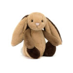 Jellycat maskotka przytulanka króliczek Patchwork brązowy 31cm