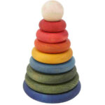 Wooden Story drewniana piramida okrągła
