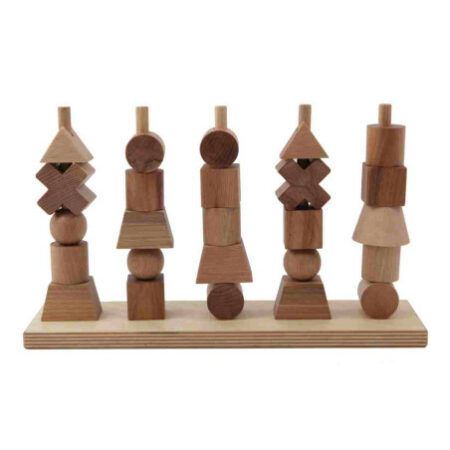 Wooden Story drewniana układanka płotek