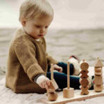 Wooden Story drewniana układanka płotek XL