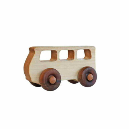 Wooden Story drewniana zabawka na kółkach autobus