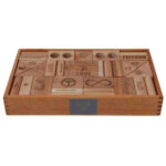 Wooden Story drewniane klocki Peace & Love XL 72 elementy