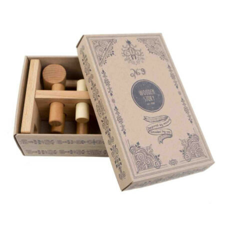 Wooden Story drewniana zabawka przebijak