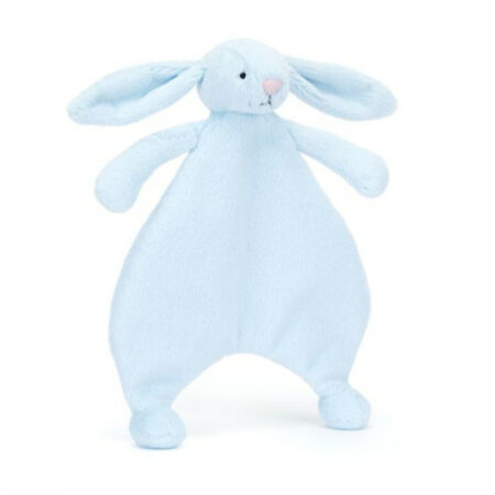 Jellycat przytulanka szmatka jasnoniebieski króliczek królik 27cm