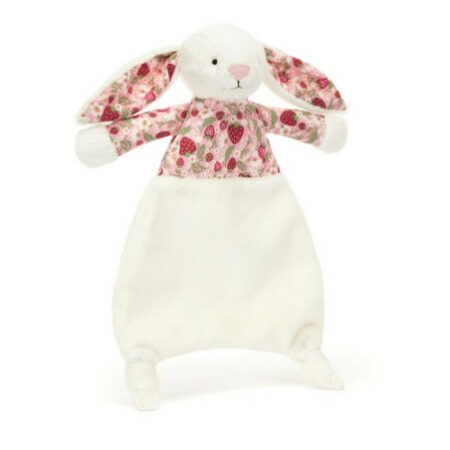 Jellycat przytulanka szmatka królik króliczek kremowy "berry" 28cm