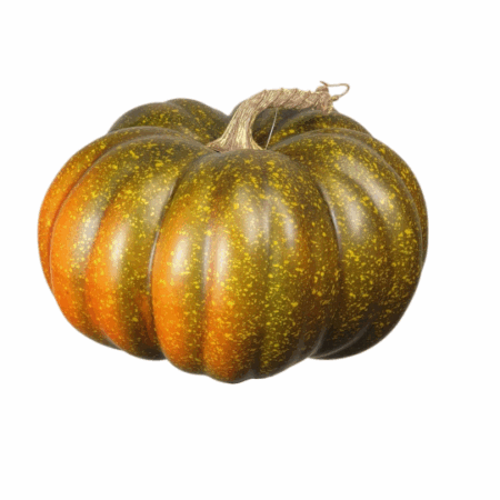 Sztuczna ozdobna dynia zielona 26cm