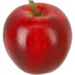 Jabłko bordowo-czerwone sztuczne owoce