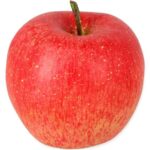 Czerwone jabłko sztuczne owoce