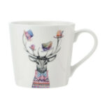 Mikasa kubek porcelanowy w pudełku jeleń 380ml