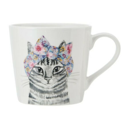 Mikasa kubek porcelanowy w pudełku kotek kot 380ml