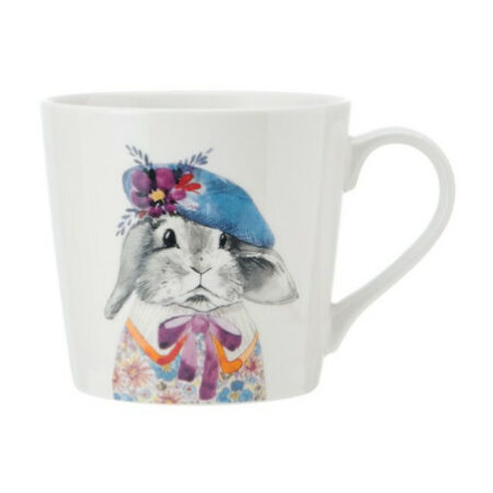 Mikasa kubek porcelanowy w pudełku zając królik 380ml