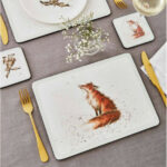 Pimpernel podkładki duże na stół zwierzęta 30x23cm 6 szt.