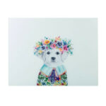 Mikasa deska szklana do krojenia pies labrador 40x30