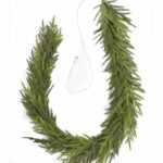 Świecąca girlanda sosna naturalna w dotyku 175cm