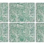 Pimpernel podkładki duże leśne zwierzęta pod talerz 6szt