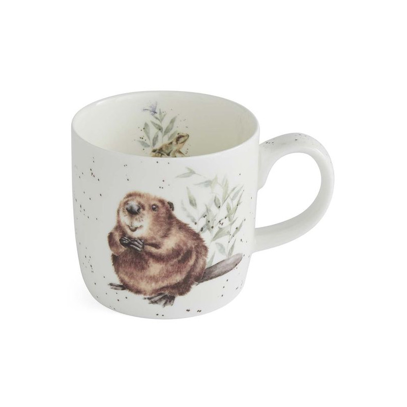 Royal Worcester kubek porcelanowy bóbr