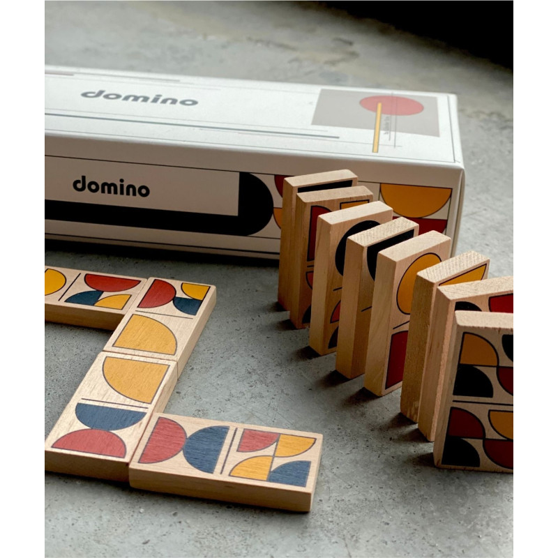 Wooden Story drewniana gra domino - obrazek 2