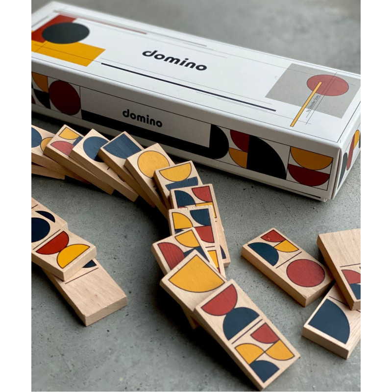 Wooden Story drewniana gra domino