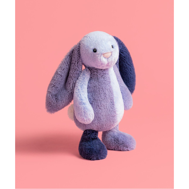 Jellycat maskotka królik króliczek Puddlesea niebieski 31cm - obrazek 3