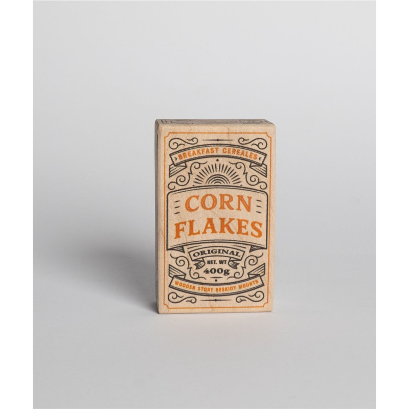 Wooden Story market płatki śniadaniowe Corn Flakes - obrazek 2